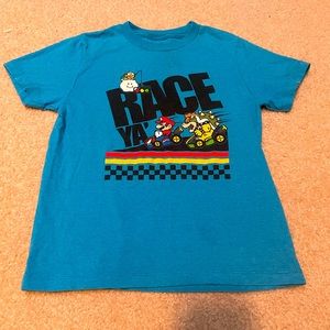 Boys mario kart t shirt size small